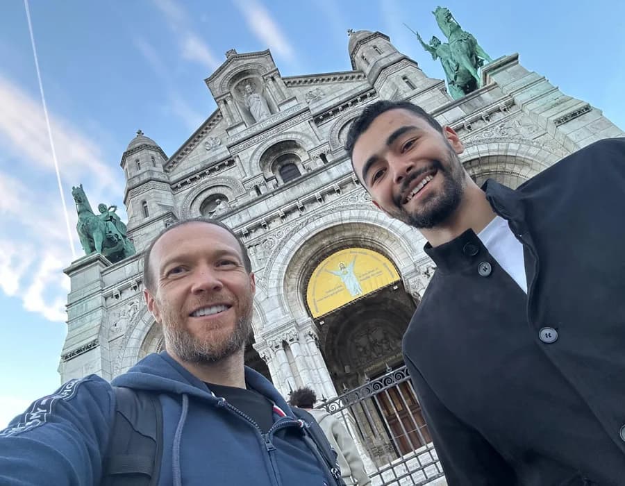 Equipo VamiSec en París Sacré-Cœur