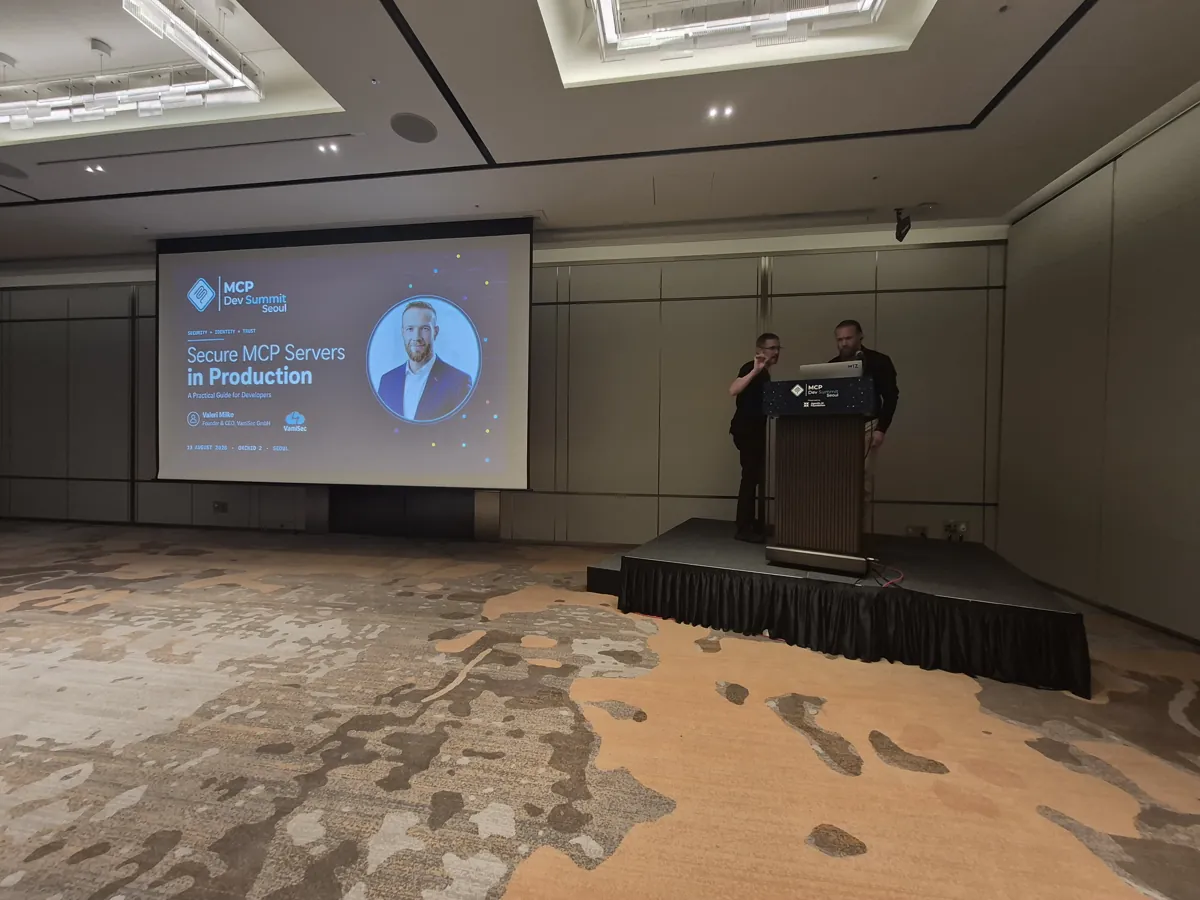 Conférence « Secure MCP Servers in Production » — MCP Dev Summit, Séoul (août 2026)