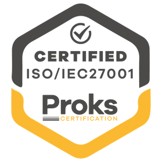Proks Certification — ISO/IEC 27001 Certified
