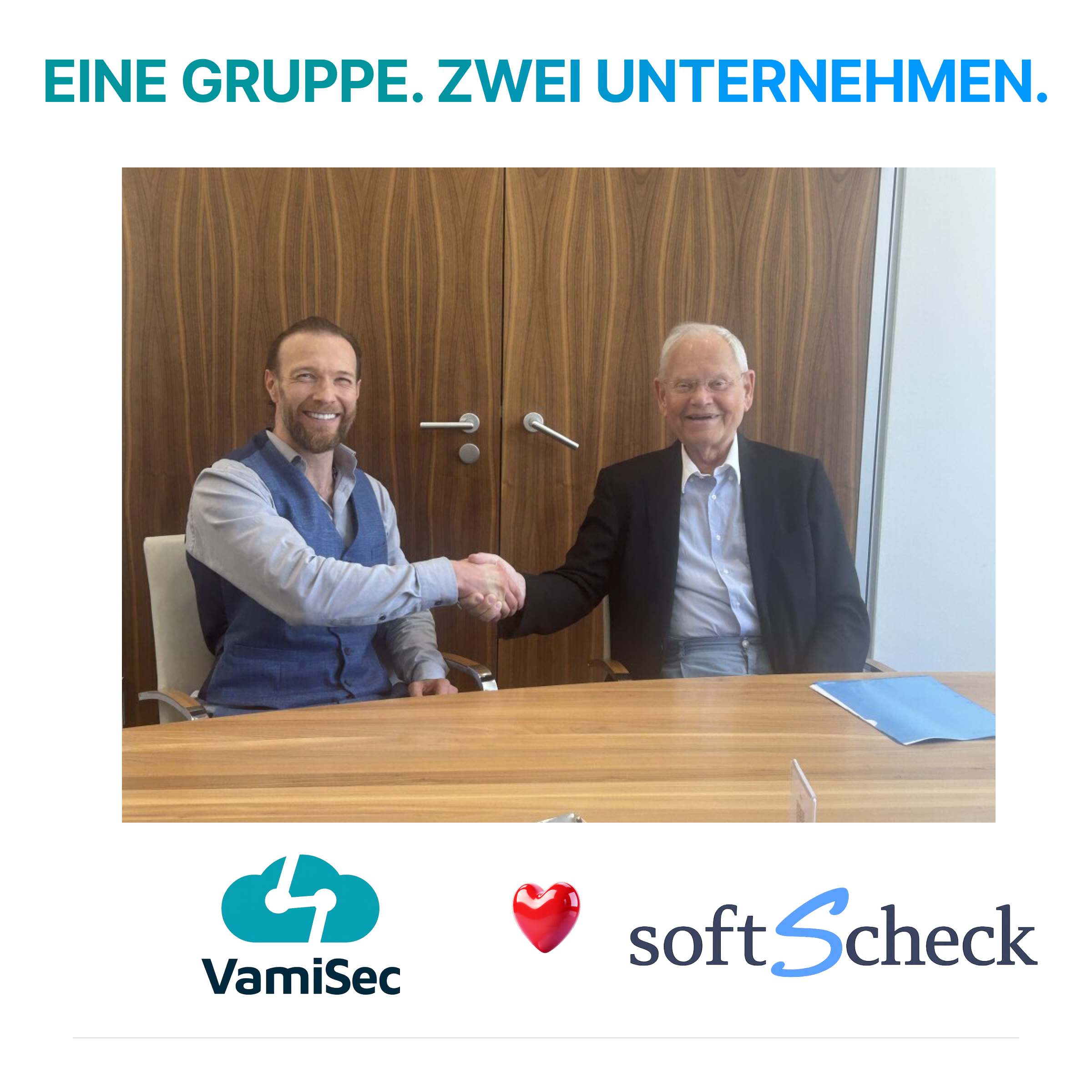 Valeri Milke (VamiSec) und softScheck — eine Gruppe, zwei Unternehmen