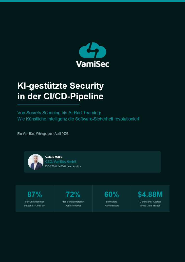KI-gestützte Security in der CI/CD-Pipeline – VamiSec Whitepaper