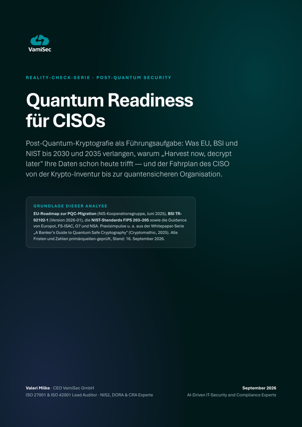 Quantum Readiness for CISOs — the 31-page whitepaper